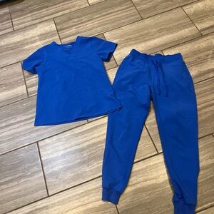 Mandala Jogger Scrub Set Sz S